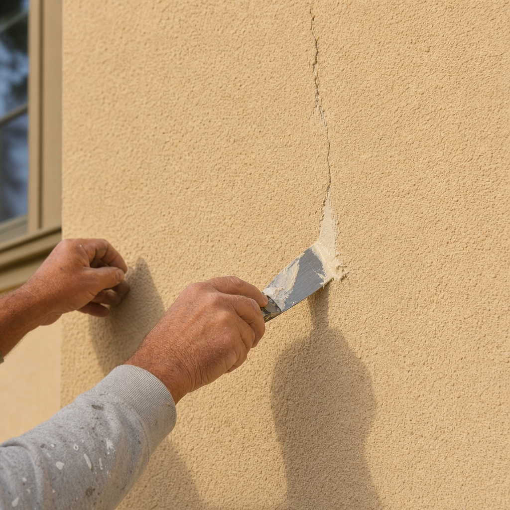Stucco Crack Repair in Casa Grande, AZ